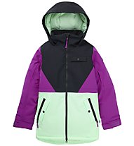 Burton Khione 2L - giacca snowboard - bambina, Black/Violet/Green