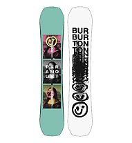 Burton Men's Paramount - tavola da snowboard - uomo, Green/White
