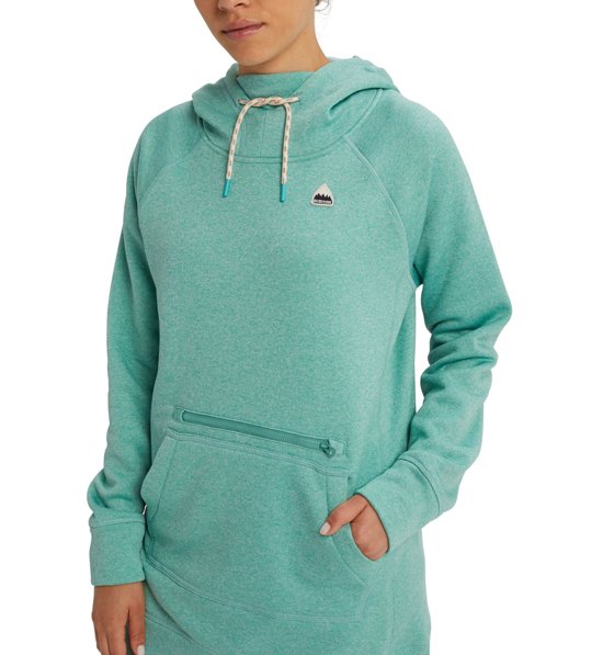 burton oak long pullover hoodie