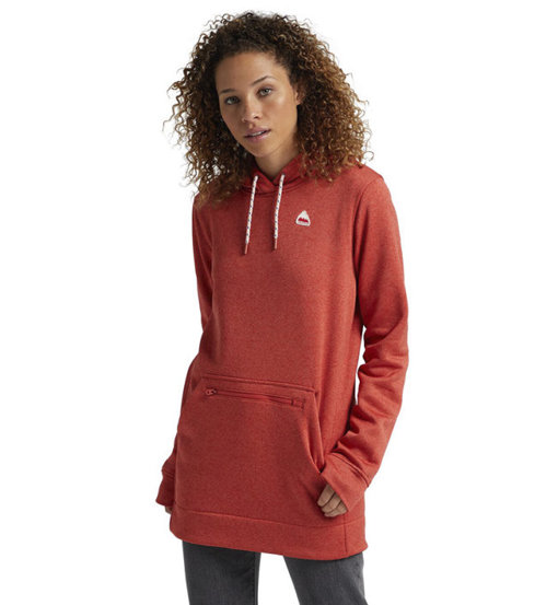 Burton Oak Long Hoodie - felpa con cappuccio - donna. Taglia XS