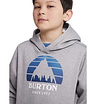 Burton Oak Pullover Hoodie - Kapuzenpullover - Kinder, Grey/Blue