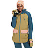 Burton Prowess - giacca snowboard - donna, Light Brown/Blue/Light Pink