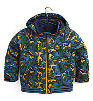 Burton Toddlers' Bomber - giacca snowboard - bambini, Green/Yellow