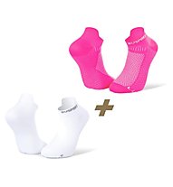 BV Sport Light 3D Ultra - kurze Socken - Damen, White/Pink
