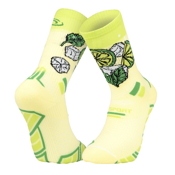 BV Sport Nutri Mojito - Trailrunningsocken, Gr. 45/47