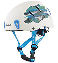 C.A.M.P. Armour - casco arrampicata, White/Light Blue