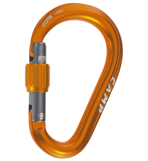 C.A.M.P. Core Lock: Moschettone HMS per Arrampicata e Sicurezza