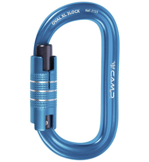 C.A.M.P. Oval XL 3Lock: Moschettone Ovale per Alpinismo