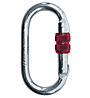 Camp Steel Oval Lock - moschettone, Metal/Red