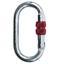 C.A.M.P. Steel Oval Lock - moschettone, Metal/Red