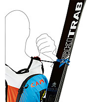C.A.M.P. Rapid Racing 20 L - Skitouring Rucksack, Light Blue/Orange/White