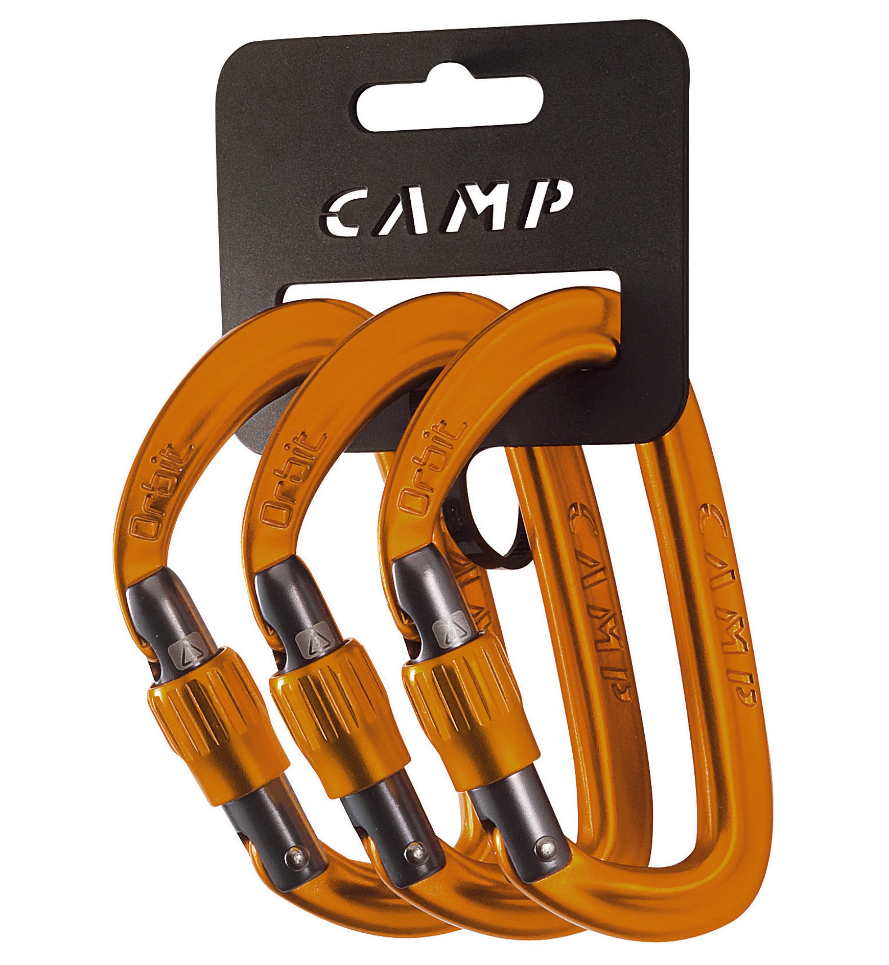 C.A.M.P. Set 3 Orbit Lock Schraubkarabiner Set