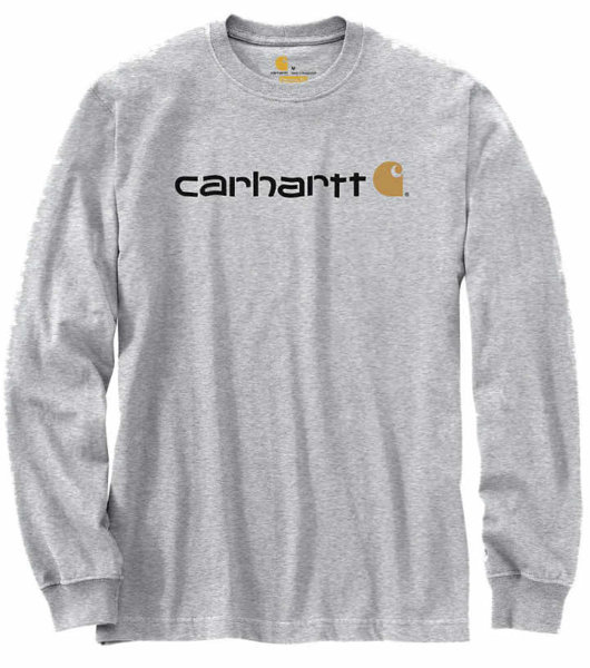 Carhartt Core Logo M - Langarmshirt - Herren, Gr. XS