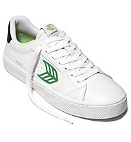 Cariuma Salvas White Leather - sneakers - donna, White/Green