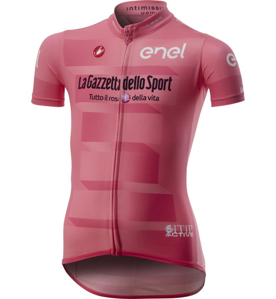 Giro D'italia Rosa 2019 Maglia Castelli Bambino CorxBde