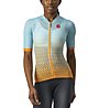 Castelli Climber's 2.0 W - maglia ciclismo - donna, Light Blue/Orange