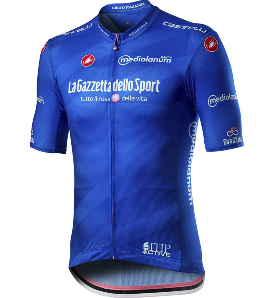 Castelli Blaues (Azzurro) Trikot Competizione Giro d