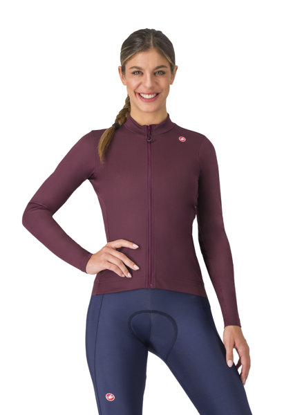 Castelli Espresso Thermal W - Langarm Fahrradtrikot - Damen, Gr. M