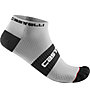 Castelli Lowboy 2 - kurze Socken, White/Black