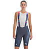 Sportful Peter Sagan Classic W Bibshorts - pantaloncini ciclismo - donna, Blue