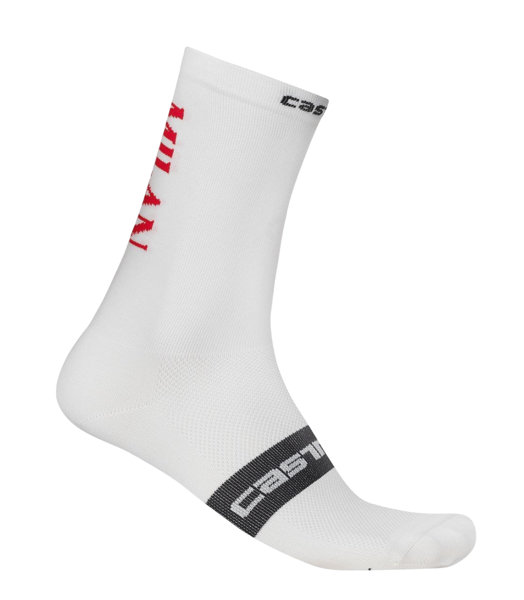 Castelli Rosso Corsa Pro 18 - Fahrradsocken, Gr. L/XL
