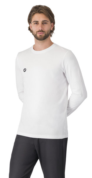 Castelli Sleeve Logo LS Tee M - Langarmshirt - Herren, Gr. XL