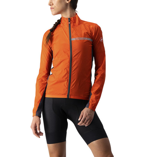 Castelli Squadra Stretch W: Giacca Ciclismo Antivento