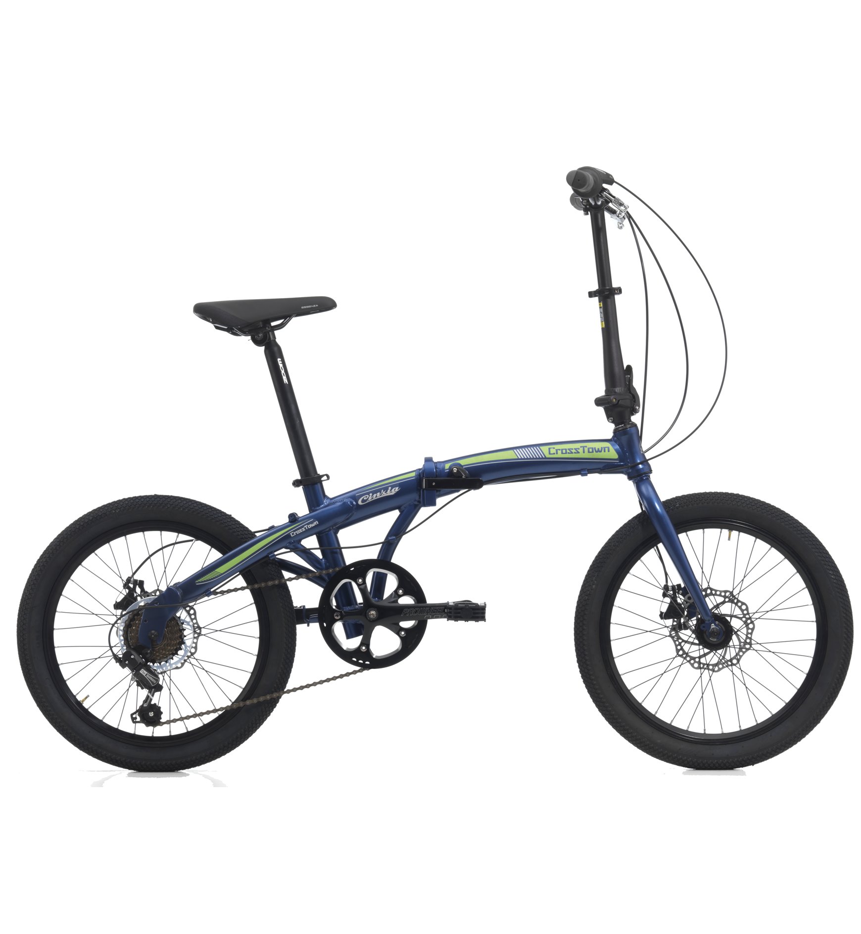 bicicletta pieghevole cinzia con cambio alluminio