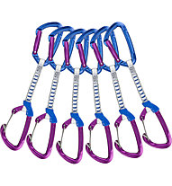 Climbing Technology Berry DY 6 Pack - set rinvii, Blue/Purple / 12 cm