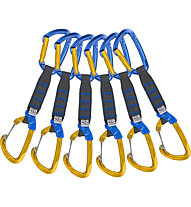 Climbing Technology Berry PRO 6 Pack - set di rinvii, Blue/Yellow / 12 cm