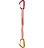 Climbing Technology Fly-Weight EVO Alpine DY - rinvio da alpinismo, Red/Gold / 60 cm
