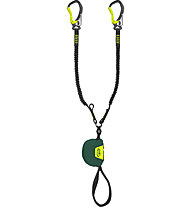 Climbing Technology Hook-it  Compact Twist - set via ferrata, Green/Grey