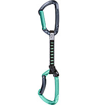Climbing Technology Lime Set DY - rinvio arrampicata, Light Blue/Grey / 12 cm