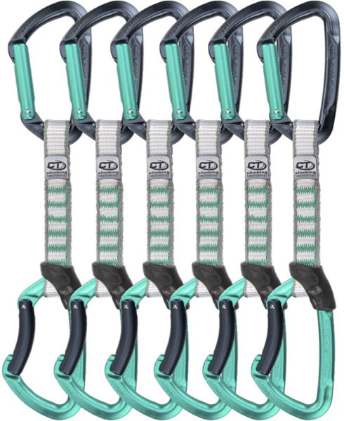 Climbing Technology Lime Set NY 12 cm 6 pack - Expressset, Gr. 12 cm