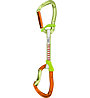 Climbing Technology Nimble FB DY - Express-Set, Green/Orange / 12 cm