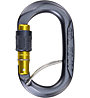 Climbing Technology OVX SGL - moschettone, Grey/Yellow