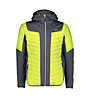 CMP Hybrid Jacket Fix Hood - Trekkingjacke - Herren, Green/Grey