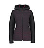 CMP Jacket Fix Hood - Fleecejacke - Damen, Black/Pink