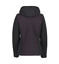 CMP Jacket Fix Hood - Fleecejacke - Damen, Black/Pink