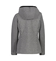 CMP Jacket Fix Hood - Fleecejacke - Damen, Grey