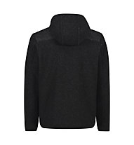 CMP Fix Hood - giacca in pile - uomo, Black/Grey