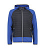 CMP Jacket Hybrid  Fix Hood - giacca trekking - uomo, Blue
