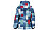 CMP Snaps Hoodie - giacca da sci - ragazza, Blue/Red