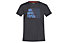 CMP T-shirt trekking - bambino, Black/Blue