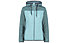 CMP W Hybrid Fix Hood - giacca trekking - donna, Light Blue