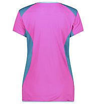 CMP W T-shirt - T-shirt Trekking - Damen, Pink/Blue
