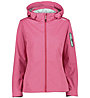 CMP W Zip Hood - giacche softshell - donna, Pink
