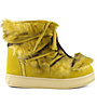 Colors of California Snow boot in long faux fur - stivali - donna, Yellow