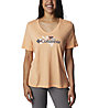 Columbia Bluebird Day Relaxed V - T-shirt - donna, Orange