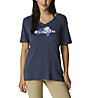 Columbia Bluebird Day Relaxed V - T-shirt - donna, Blue